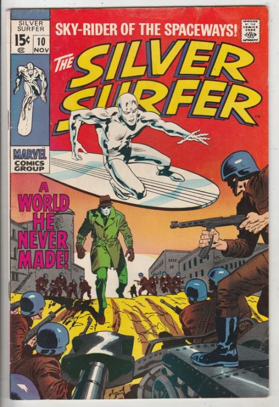 Silver Surfer #18 (Sep-70) FN+ Mid-High-Grade Silver Surfer