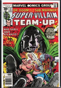Super-Villain Team-Up #13 (1977) Namor the Sub-Mariner