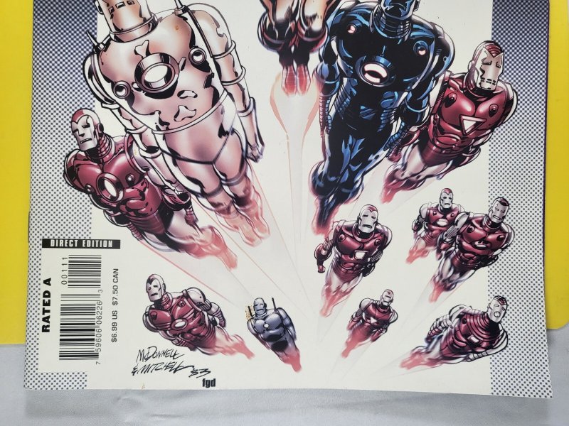 Iron Man Poster Book Magazine Size 2008 Marvel Comics