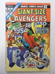 Giant-Size Avengers #3 (1975) GD/VG Condition see description