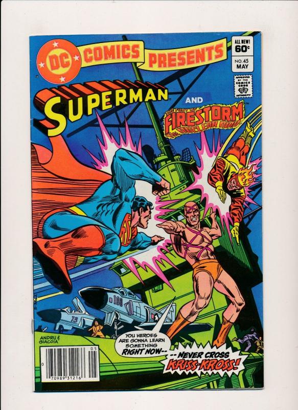 LOT OF 3 DC Presents SUPERMAN& HERO#44, &FIRESTORM#45, AQUAMAN#48 F/VF(PF124)
