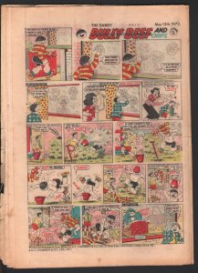 Dandy #1590 1972-D C Thompson-underground comix style-newspaper format-G