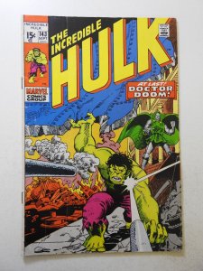 The Incredible Hulk #143 (1971) GD/VG Condition