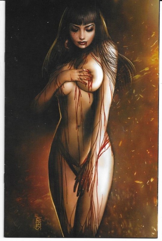 VAMPIRELLA versus PURGATORI  #1 (2020)  NATHAN SZERDY VIRGIN VARIANT DYNAMITE NM