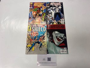 4 MARVEL comic books Heroes Hire #8 9 Nick Fury #1 Captain Britain #10 20 KM15