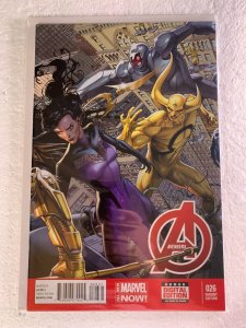 AVENGERS #25 NM DUSTIN WEAVER 1:50 RETAILER INCENTIVE VARIANT 2014 