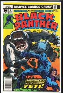 Black Panther #5 (1977) Black Panther