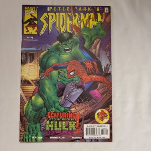 Peter Parker Spider-Man 14 Near Mint Cover by John Romita Jr.