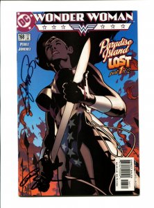 Wonder Woman #168 - Signed George Perez & Phil Jimenez (8.5) 2001