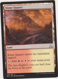 Magic the Gathering: Rivals of Ixalan - Stone Quarry