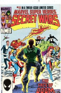 Marvel Comics  Super Heroes Secret Wars #11 (1985)Comic Book Grade VF 8.0