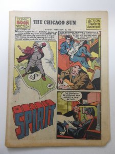 The Spirit #247 (1945) Newsprint Comic Insert Rare!