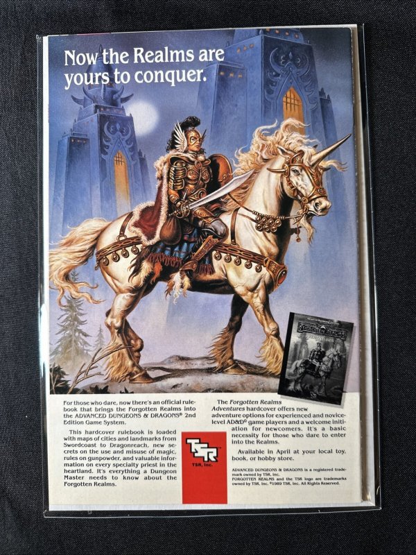 Black Knight #1 - 1990 - Limited Series Newsstand - First Issue Solo Title - NM