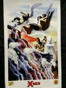 DYNAMIC FORCES X-MEN #1 ALEX ROSS ART PRINT VF