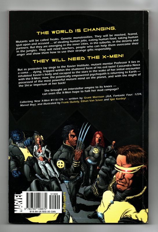 NEW X-MEN TPB #02 (2002) IMPERIAL! | FRANK QUITELY | 1ST PRINT | BLACK TITLE