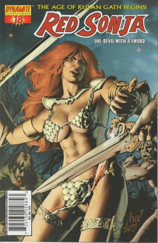 Red Sonja (Dynamite) #18A VF/NM; Dynamite | save on shipping - details inside