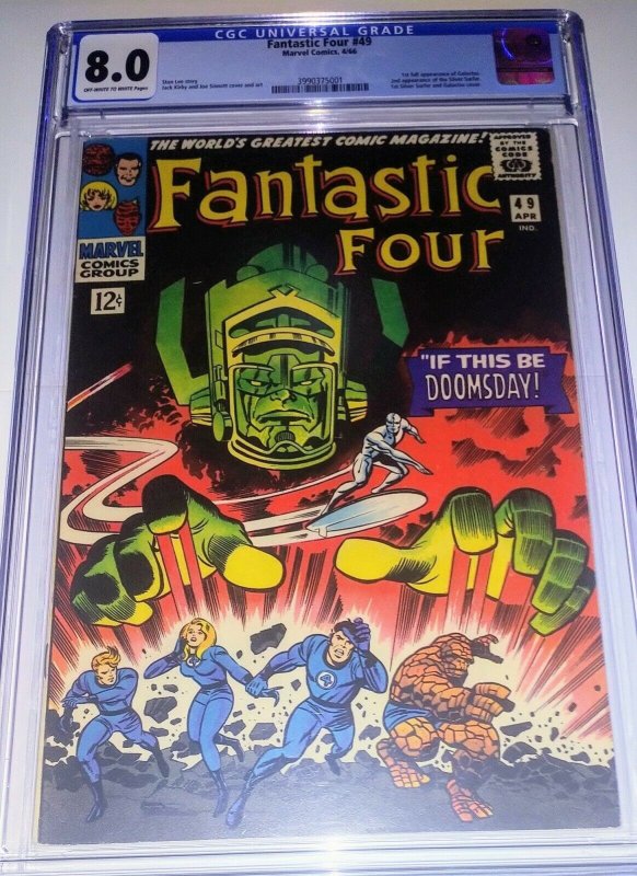 Fantastic Four 49 CGC 8.0