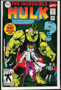 The Incredible Hulk #393 Direct (1992) Hulk