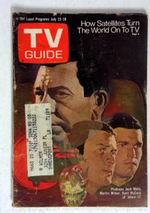 TV Guide 7/22/1972 Jack Webb VG