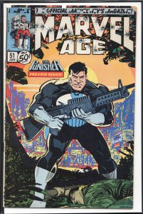Marvel Age #51 (1987) Punisher