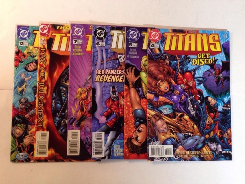 The Titans 4 5 6 7 9 12 Near Mint Lot Set Run