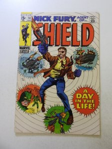 Nick Fury, Agent of SHIELD #14 (1969) VF- condition
