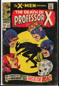The X-Men #42 (1968) see desc