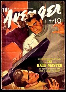 THE AVENGER-MAY 1941-THE HATE MASTER-COOL!!! VG