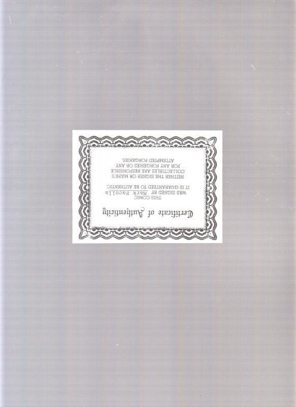 Alpha Flight #106 - SIGNED BY MARK PACELLA/COA INCLUDED! (8.5/9.0) 1992