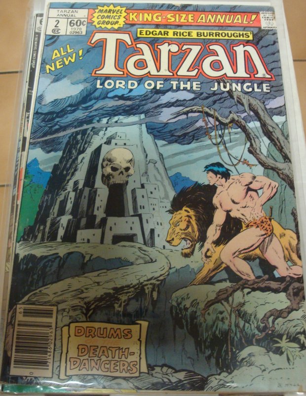 Tarzan Annual #2 John Buscema Cover Sal Buscema Art Bill Mantlo Story