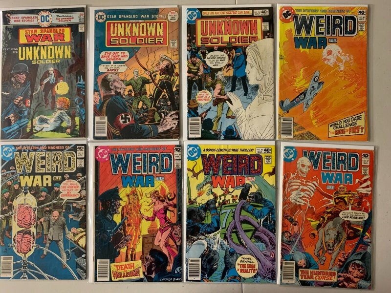 DC War Comics mixed bronze-age comics lot 40 diff avg 5.0 (1976-80)