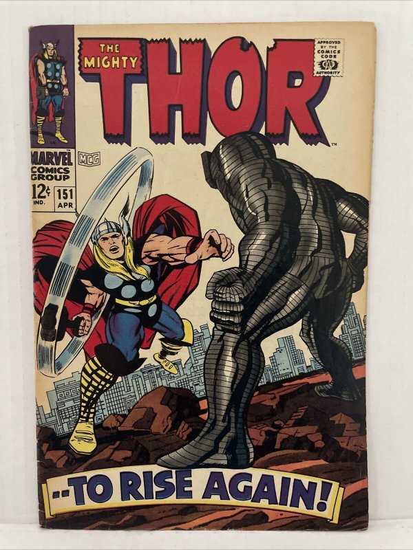 Thor #151 - Destroyer And Ulik Appearance