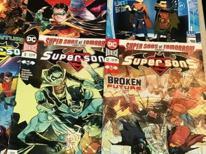 SUPER SONS#2-12 VF/NM LOT 2017 (13 BOOKS) DC COMICS