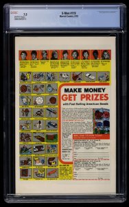 X-Men #119 CGC VF- 7.5 White Pages