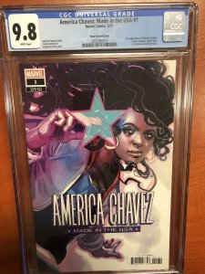 America Chavez: Made In The USA (2021) #1 (CGC 9.8 WP) Hans Variant Census 24!
