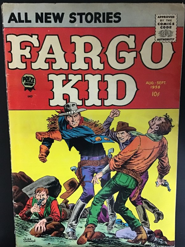 Fargo Kid #4 (1958) Very Rare! Great Affordable Golden Age!