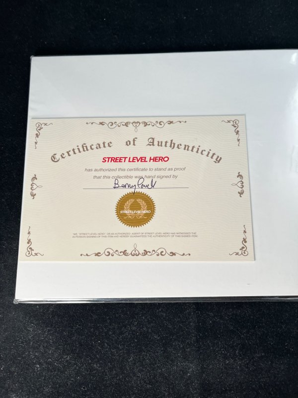 White Widow #6 Cover B (2020)-Signed by Benny Powell w/ COA