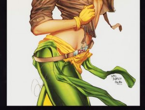 X-Men's Rogue 11 x 17 Print Signed by Mike DeBalfo