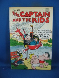 CAPTAIN AND THE KIDS 22 F VF GOLF CVR 1951