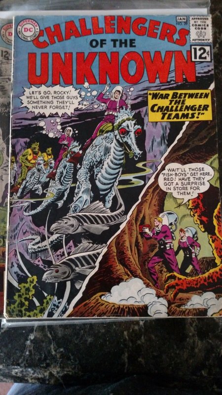 CHALLENGERS OF THE UNKNOWN #29(DC,1963) Condition GD