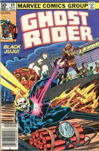 Ghost Rider (Vol. 1) #60 (Newsstand) FN ; Marvel | Black Juju cover