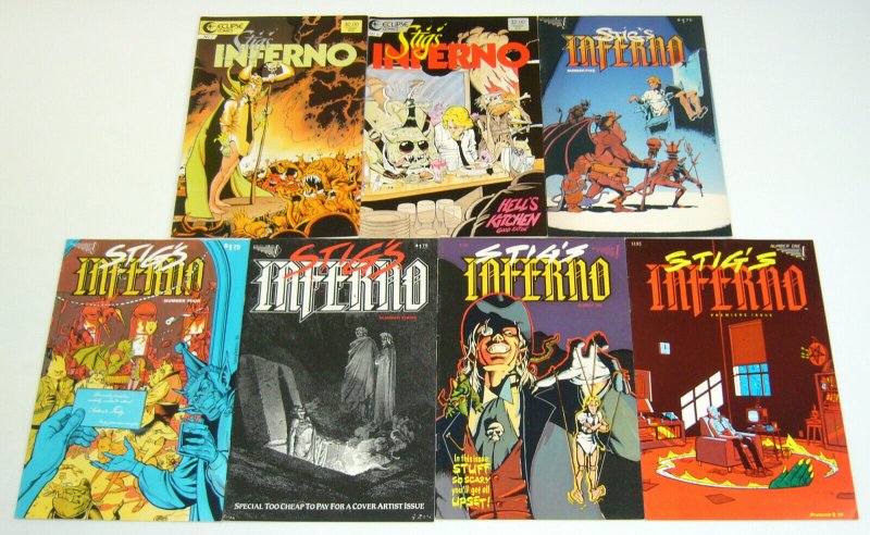 Stig's Inferno #1-7 VF/NM complete series - ty templeton - vortex comics set lot