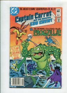 CAPTAIN CARROT AND HIS AMAZING ZOO CREW #13 (4.0) FROGZILLA!! 1982