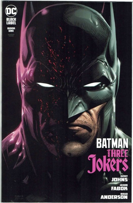 Batman: Three Jokers #1 Geoff Johns Batman Variant NM