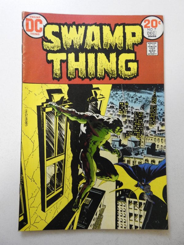 Swamp Thing #7 (1973) FN- Condition!
