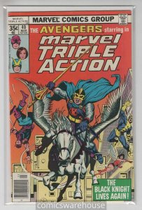 MARVEL TRIPLE ACTION (1972 MARVEL) #40 FN/VF A97268