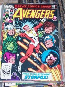 Avengers # 232 (Jun 1983, Marvel) STARFOX TITAN CAPTAIN MARVEL SHE HULK HAWKEYE