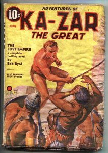 Ka-Zar #3 - 1937 - Red Circle - G - comic book