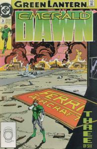 Green Lantern: Emerald Dawn #3 VF/NM; DC | save on shipping - details inside