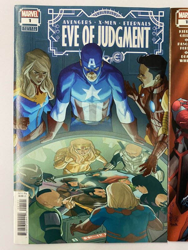 AXE Eve of Judgment #1 CVR A + 1:25 NOTO Marvel Comics 2022 IN-HAND PROSHIPPER